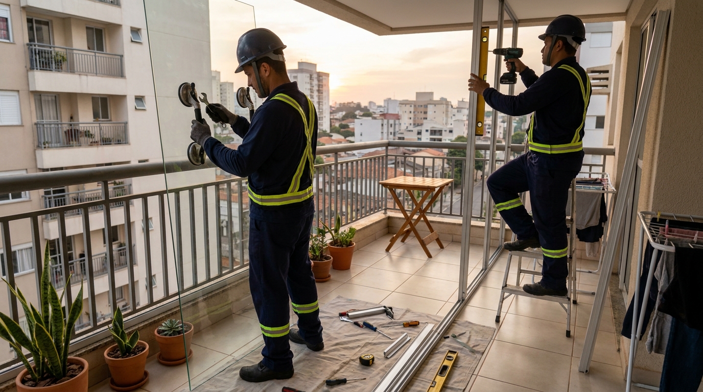 Divisórias em Vidro em Curitiba‑PR
