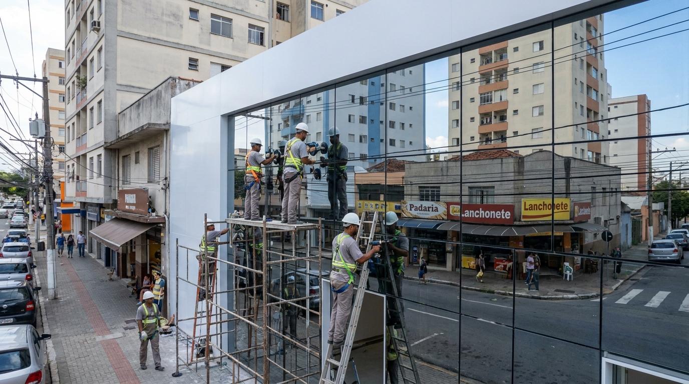 Fechamentos em Vidro em Curitiba‑PR