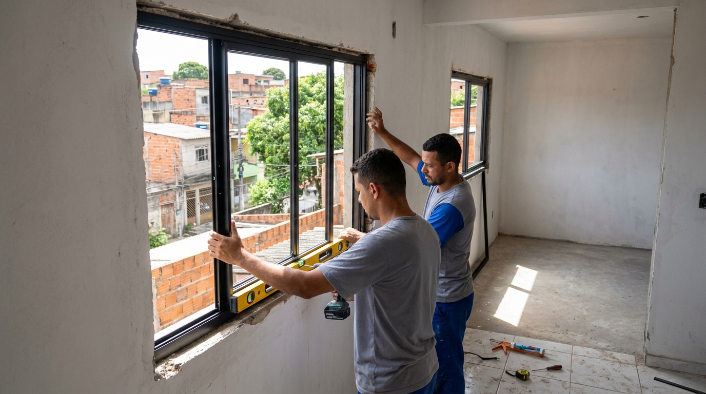 Produção de Portas e Janelas em Curitiba‑PR